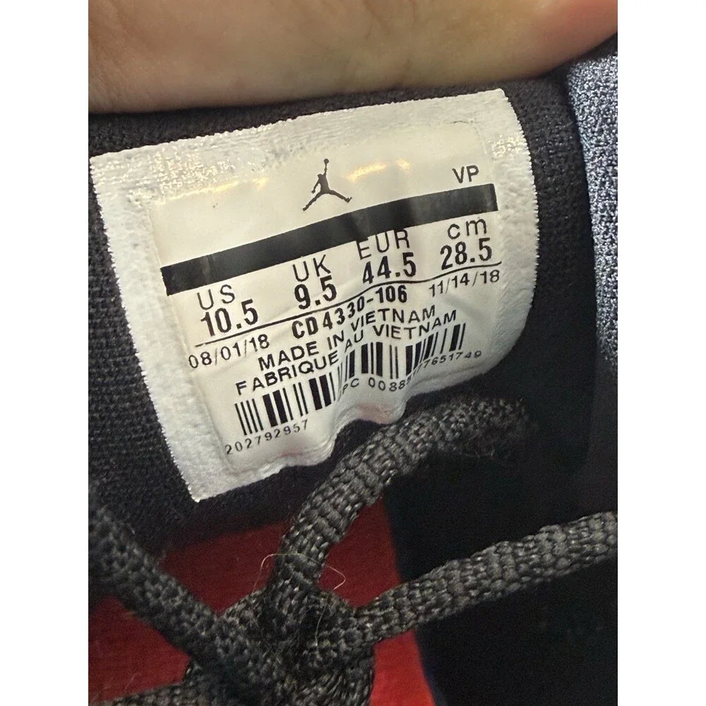 Size 10.5 - Nike Air Jordan Supreme Elevation Black 2018